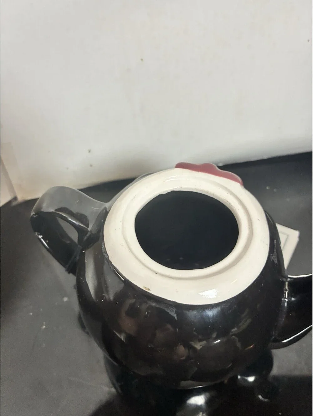 Omnibus Fitz and Floyd Waiter Butler Tea Pot/Bottle and Towel Tuxedo Collectable